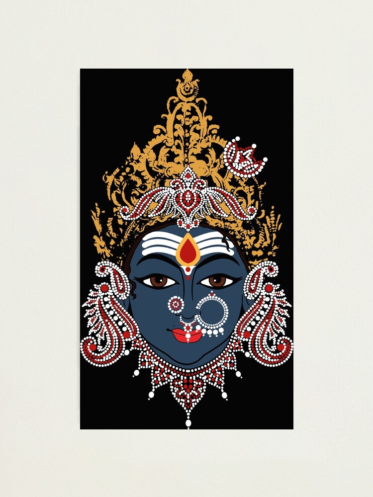 Maa Kali Drawing | How to draw Kali Maa for Beginners | Goddess Kali Maa  Drawing - YouTube