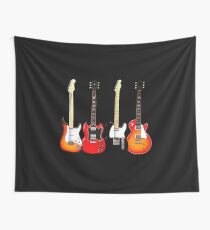 Tela decorativa guitarra