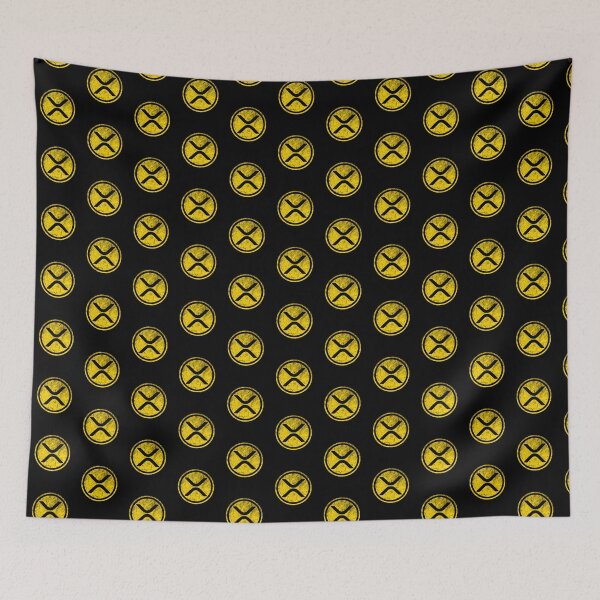 Artikelvorschau, XRP Ripple Crypto Vintage Muster Gold Design entworfen und verkauft von vendorasbox.