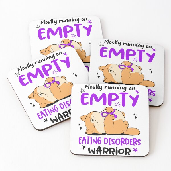 Item preview, Mostly running on Empty Eating disorders Warrior designed and sold by ElizabethS809.