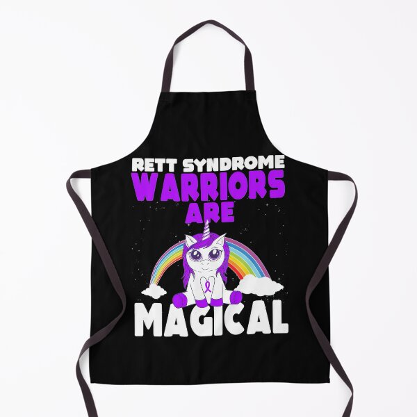 Item preview, Rett Syndrome Rett Syndrome Awareness Purple Ribbon Unicorn designed and sold by TerrellOneal.