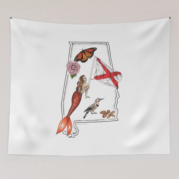 Item preview, Alabama Mermaid designed and sold by Elizabeth Weglein.