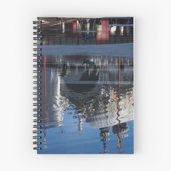Item preview, Reflecting on Domes, Birds and Puddles - Acqua Alta in Venice, Italy designed and sold by Georgia Mizuleva.