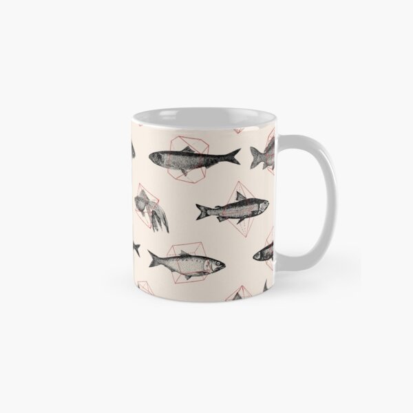 Fishes in Geometrics Classic Mug