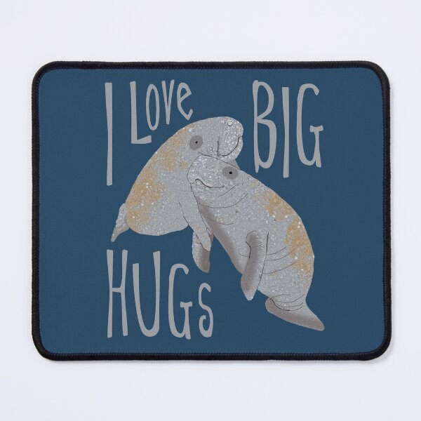 Item preview, I Love Big Hugs, Manatees designed and sold by Amy Hadden.