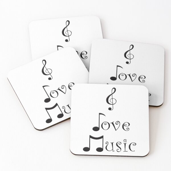 Item preview, I Love Music designed and sold by Moonshine Paradise.