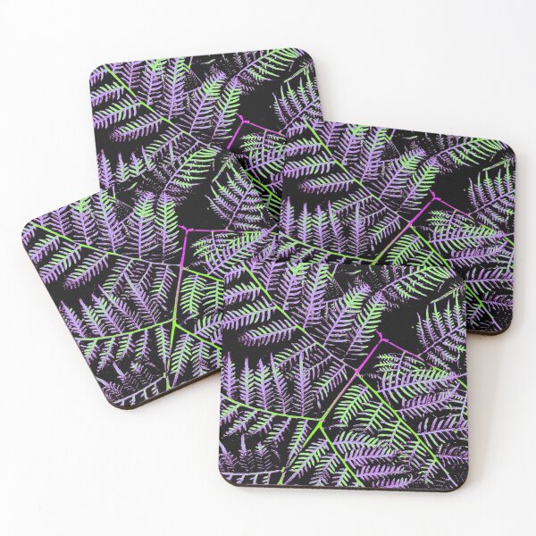 Item preview, Purple & Green Bracken designed and sold by Moonshine Paradise.