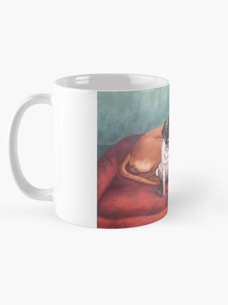 Thumbnail 5 of 6, Coffee Mug, Pug and Rhodesian Ridgeback designed and sold by Arts & Dogs.