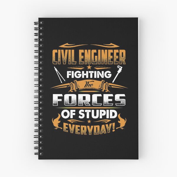 Item preview, Civil Engineer Fighting The Forces Of Stupid Everyday designed and sold by todayshirt.