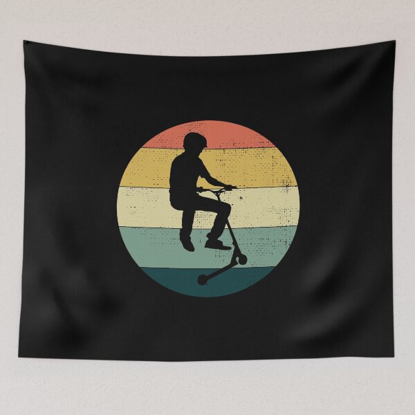 Item preview, Stunt Scooter Freestyle Scootering Vintage Retro designed and sold by CuteDesigns1.