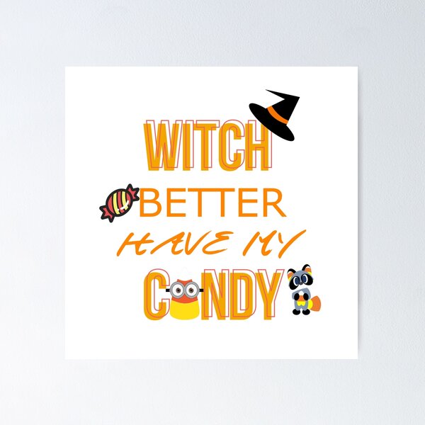 Item preview, Halloween witch candy designed and sold by jellycreatives.