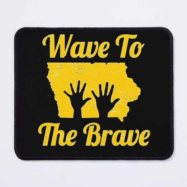 Item preview, Iowa Wave to the Brave Hospital Hand Waving Hero designed and sold by KevinBeale.
