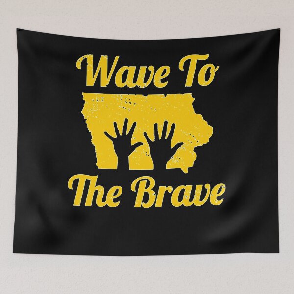 Item preview, Iowa Wave to the Brave Hospital Hand Waving Hero   designed and sold by KevinBeale.