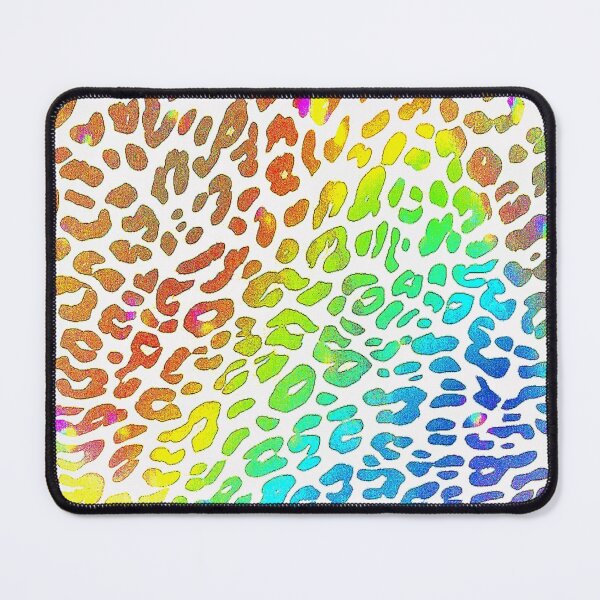Item preview, Rainbow leopard print pattern  designed and sold by Colourtique.