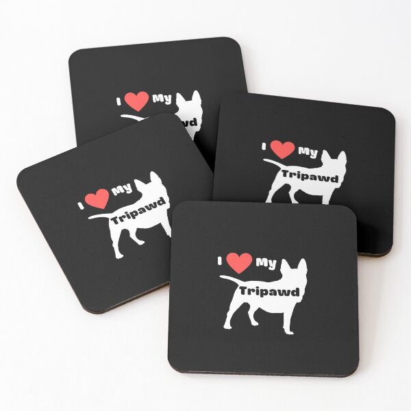 Item preview, I Heart My Tripawd designed and sold by Calista Media.