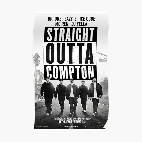 Straight Outta Compton Movie Poster Culture Poster