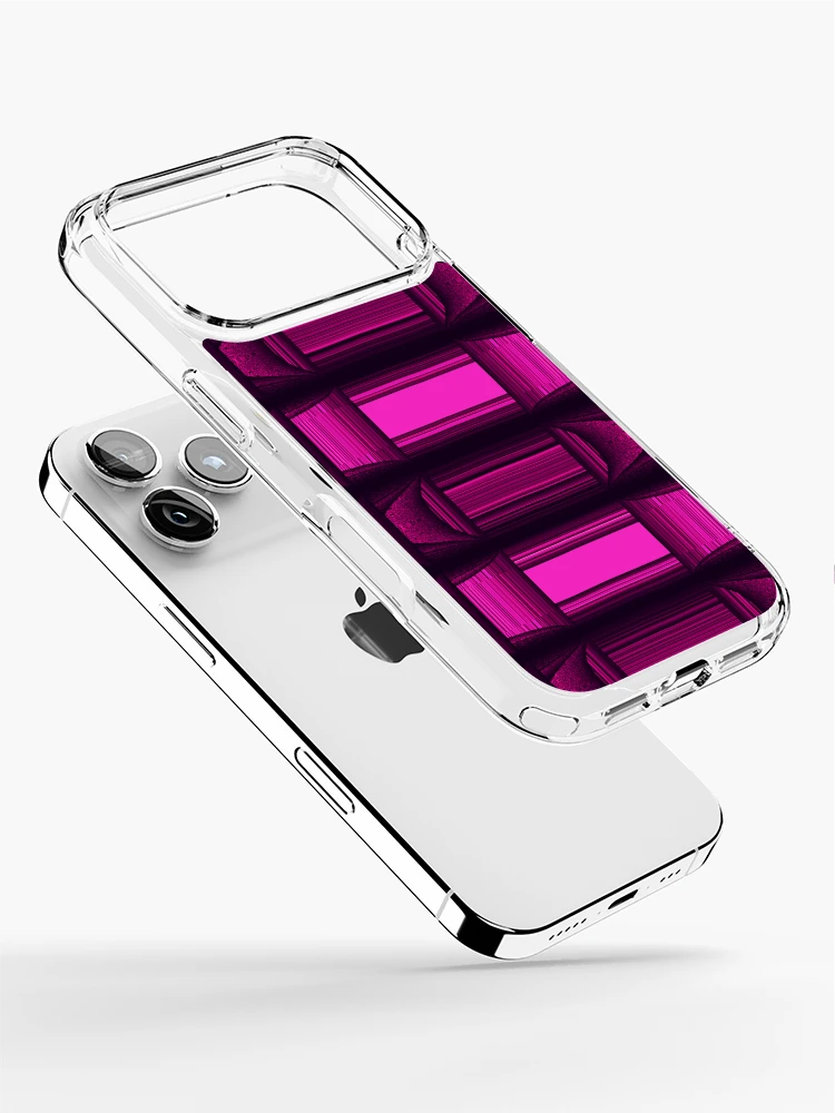 Thumbnail 2 of 5, iPhone Case, Pink Ladder designed and sold by TiltedCode.