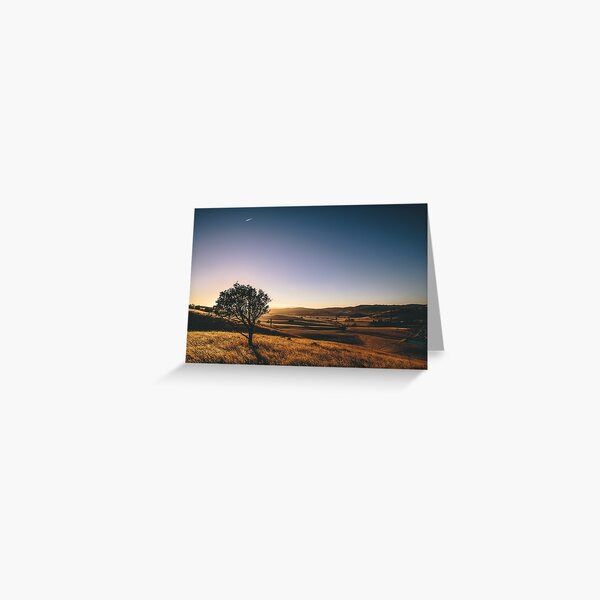 g o l d e n . r i s e Greeting Card