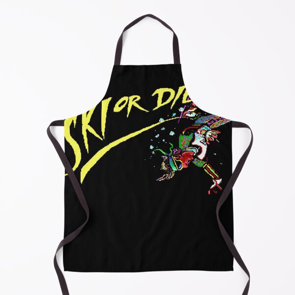 Item preview, Oldies ski or die retro pixel dos game fan shirt designed and sold by MichaelTerry12.