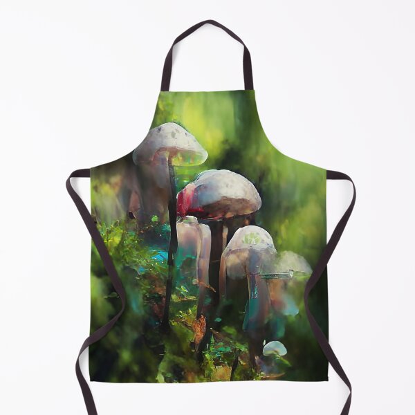 Item preview, Ethereal Abstract Mushrooms-Mushroom Collection designed and sold by BioDigital-Jazz.