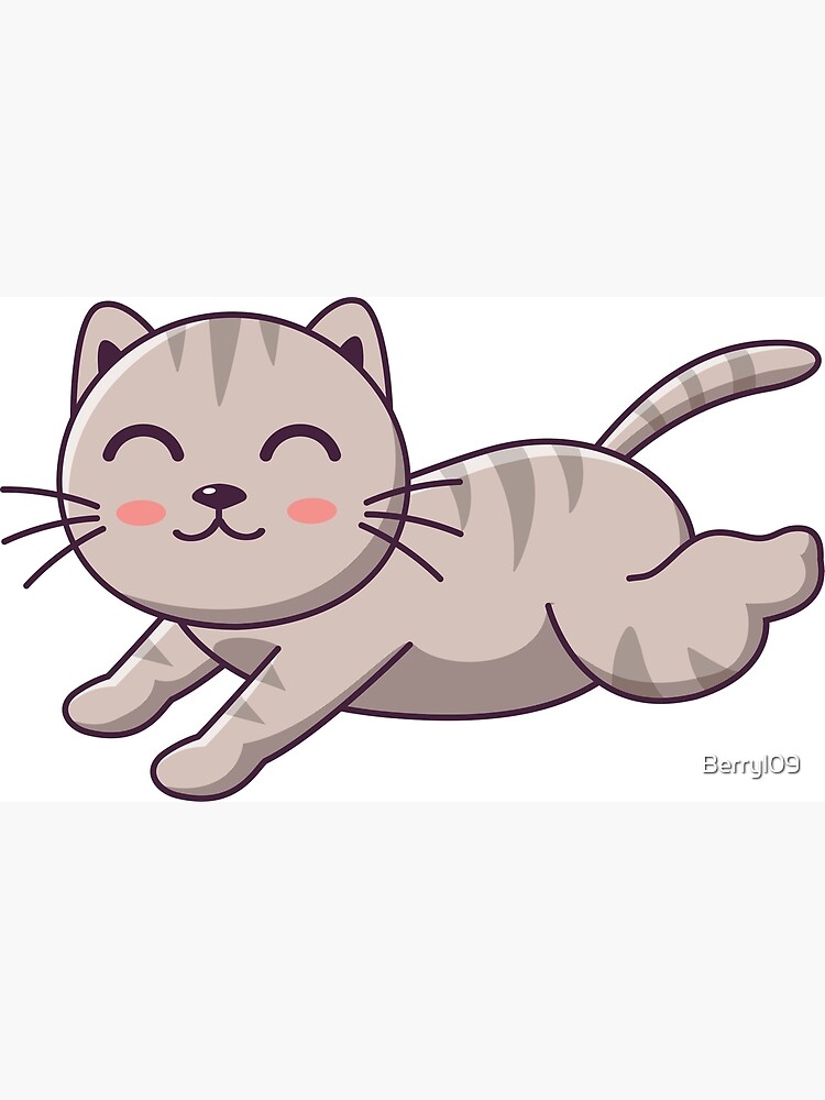 lindo gato de dibujos animados tumblr