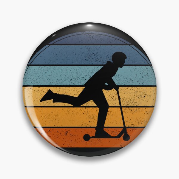 Item preview, Stunt Scooter Freestyle Scootering Vintage Retro designed and sold by CuteDesigns1.