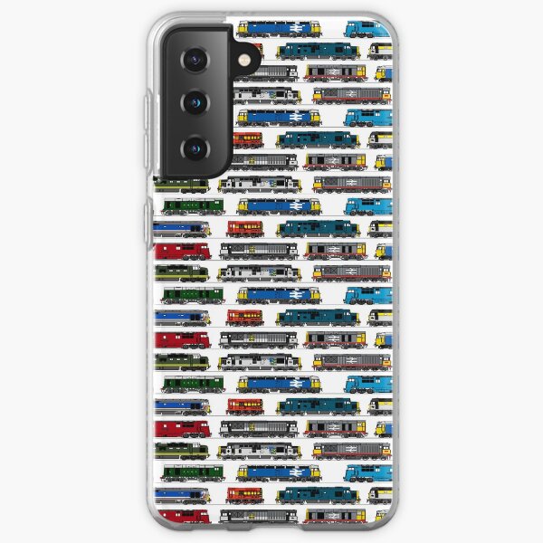 Diesel Locomotive Print Samsung Galaxy Soft Case