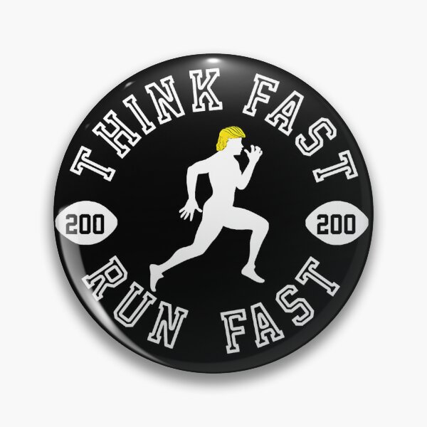 Item preview, Chad Powers Think Fast Run Fast Football Athlete designed and sold by RaynaGellner.