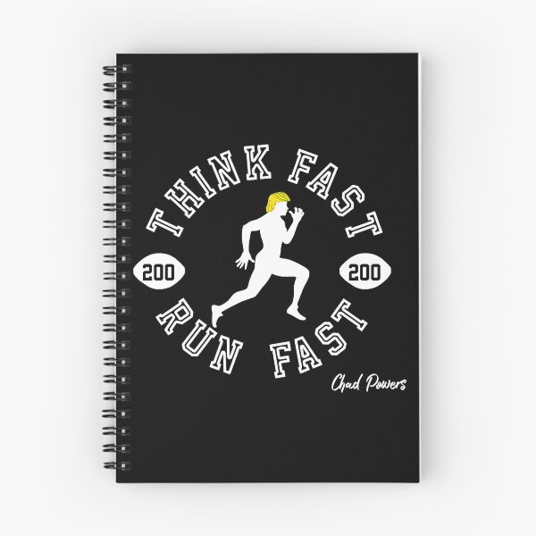 Item preview, Chad Powers Think Fast Run Fast Football Athlete designed and sold by RaynaGellner.