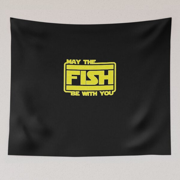 Item preview, May The Fish Be With You Fishing Essential T Shirt  designed and sold by JohLond.
