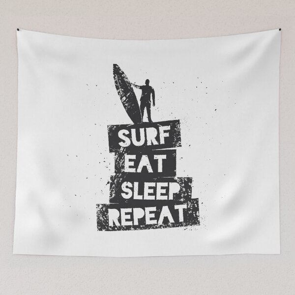 Item preview, surfing and eating and sleeping and pepzating ,Quots designed and sold by EROUISE.