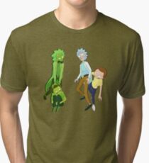 Camiseta de tejido mixto Rick y Morty Toxic vs Healthy