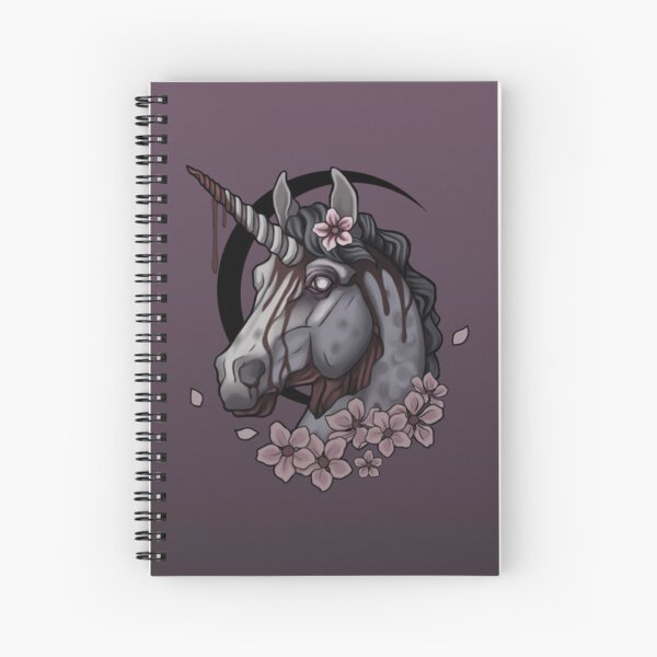 Zombie Unicorn Spiral Notebook