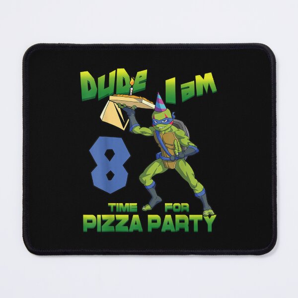 Item preview, Dude I am 8 Years Old Leo Pizza Birthday Party designed and sold by AnnaNielsen47.