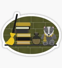 House Shelf - Badger Sticker