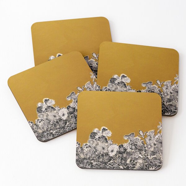 Item preview, Golden Ochre  Print designed and sold by Belinda "BillyLee" NYE (Printmaker).