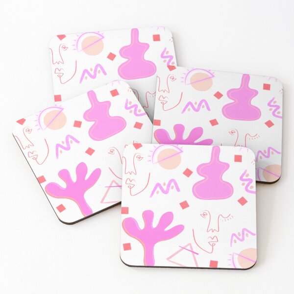 Item preview, Matisse Inspired Pink Print  designed and sold by Sunfleur-Studio.