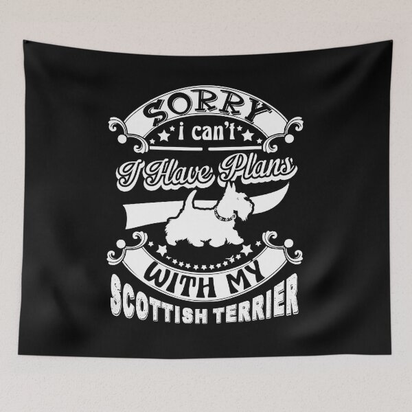 Item preview, I Have Plans With My Scottish Terrier designed and sold by UnknownArtistt.