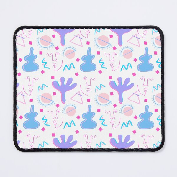 Item preview, Matisse Inspired Blue and Pink Print designed and sold by Sunfleur-Studio.