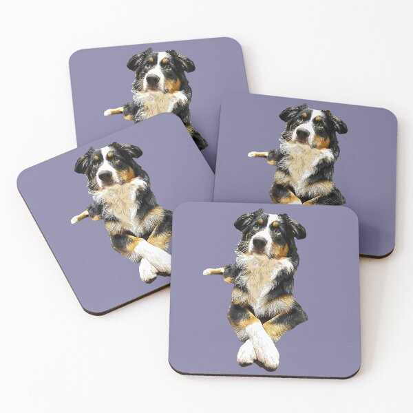 Item preview, Australian Shepherd Tricolor Lovers designed and sold by Elarex.