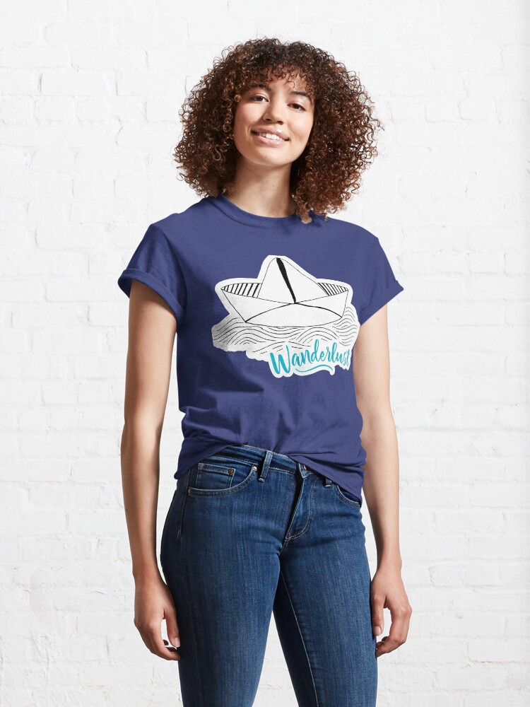 Alternate view of Wanderlust - Travel addiction Classic T-Shirt