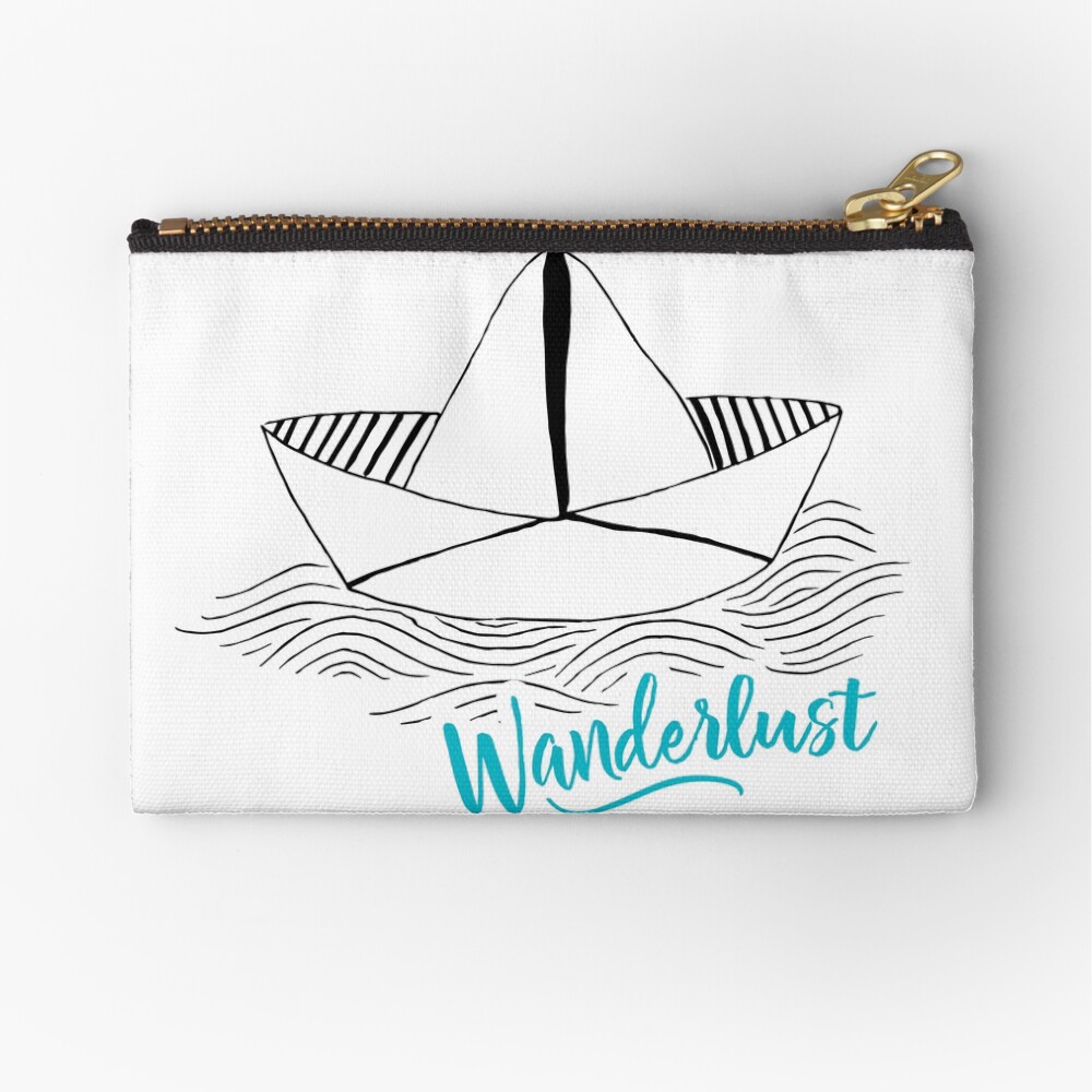 Wanderlust - Travel addiction Zipper Pouch