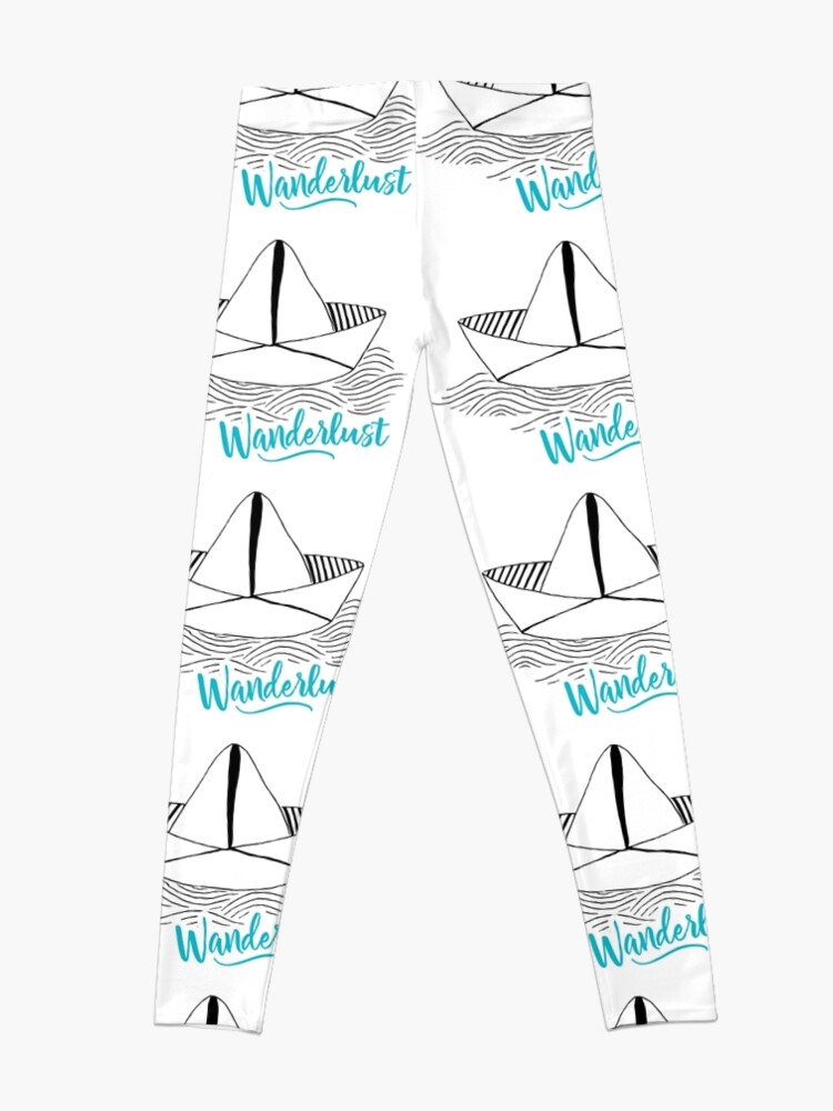 Alternate view of Wanderlust - Travel addiction Leggings