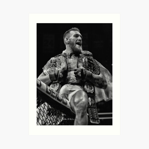 CHAMP CHAMP / B&W VERSION Art Print