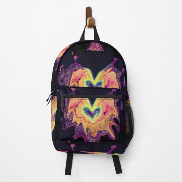 Item preview, Heart with Orange Purple Plasma designed and sold by AnEyeForAi.