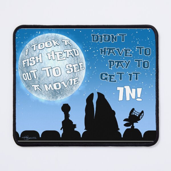 Item preview, Fish Head Movie designed and sold by UncaLar.