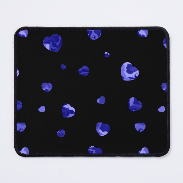 Item preview, Chaotic Hearts, Dapple Series - Dark Blue designed and sold by StephOBrien.