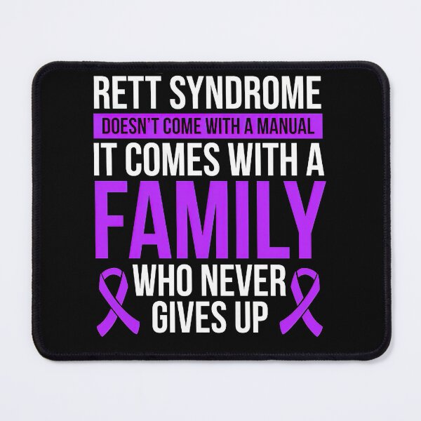 Item preview, Rett Syndrome Rett Syndrome Awareness Ribbon Fighter Warrior designed and sold by TerrellOneal.