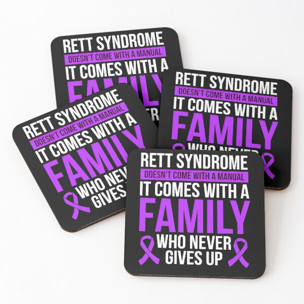Item preview, Rett Syndrome Rett Syndrome Awareness Ribbon Fighter Warrior designed and sold by TerrellOneal.