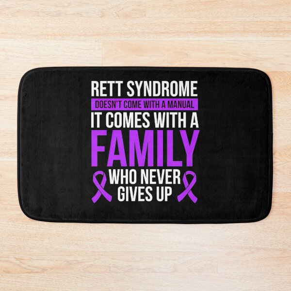 Item preview, Rett Syndrome Rett Syndrome Awareness Ribbon Fighter Warrior designed and sold by TerrellOneal.